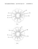 Molded Cosmetic Applicators With Perforated Bristles And Mold Therefor diagram and image