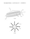 Molded Cosmetic Applicators With Perforated Bristles And Mold Therefor diagram and image