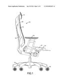 CHAIR HAVING A REMINDER FUNCTION diagram and image