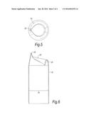 DRINKING STRAW WITH PIERCING END diagram and image