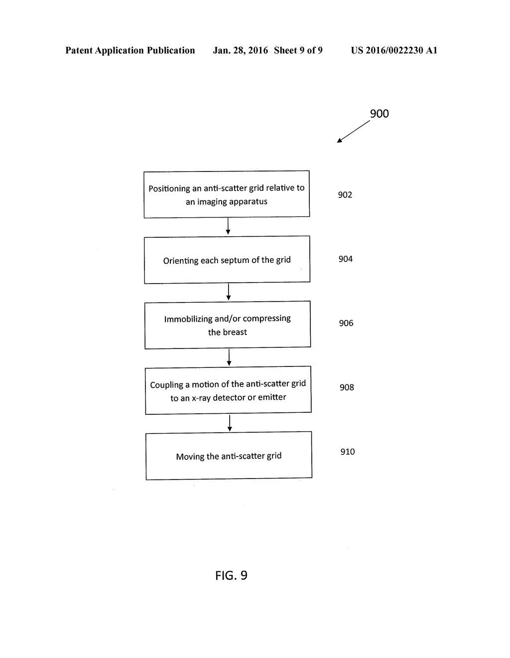 X-RAY SCATTER REDUCING DEVICE FOR USE WITH 2D AND 3D MAMMOGRAPHY - diagram, schematic, and image 10