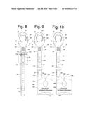 DISPOSABLE VENOUS TOURNIQUETS WITH REMOVABLE INDICIA-BEARING PORTION AND     METHODS OF USE diagram and image