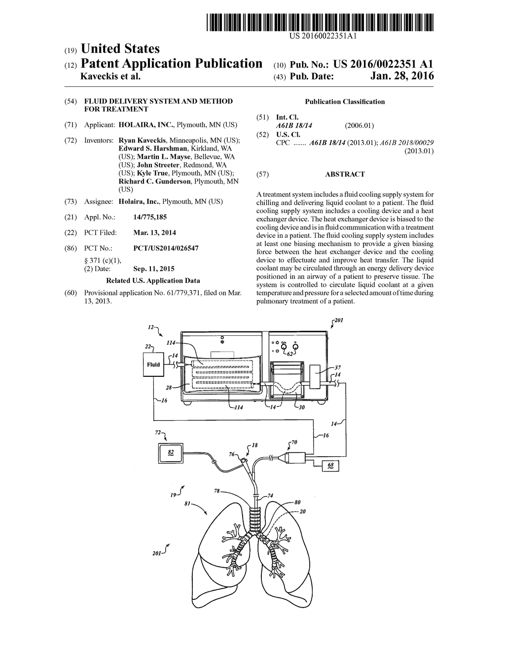 FLUID DELIVERY SYSTEM AND METHOD FOR TREATMENT - diagram, schematic, and image 01