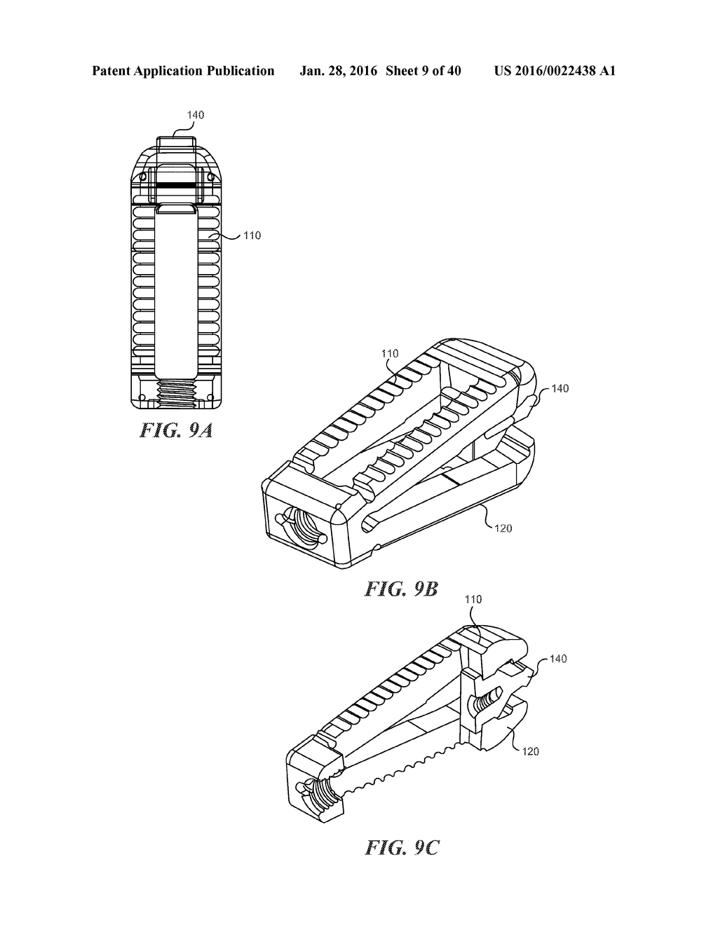 EXPANDABLE FUSION CAGE SYSTEM - diagram, schematic, and image 10