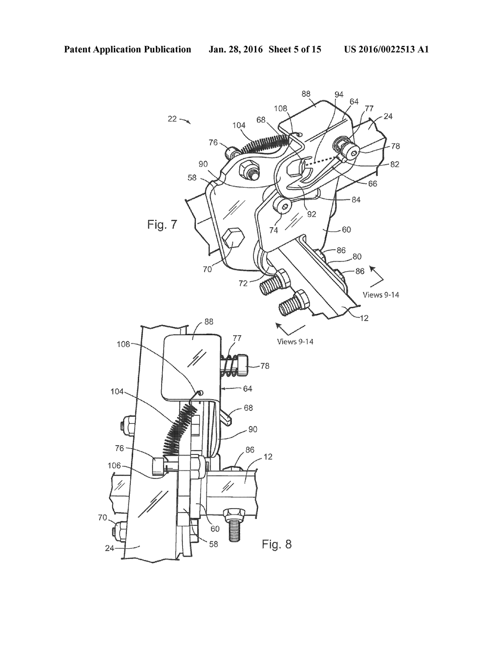 Support Arrangement with Activation Mechanism - diagram, schematic, and image 06