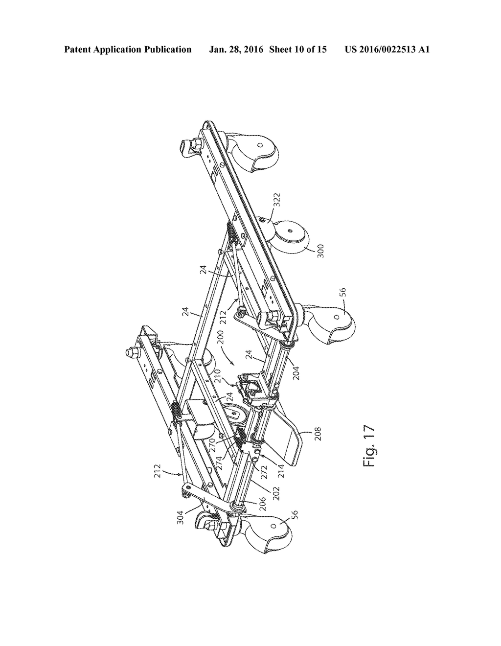 Support Arrangement with Activation Mechanism - diagram, schematic, and image 11