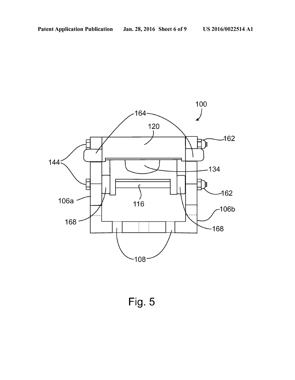 Quick Release Clamp for Stretcher Carriers and the Like - diagram, schematic, and image 07