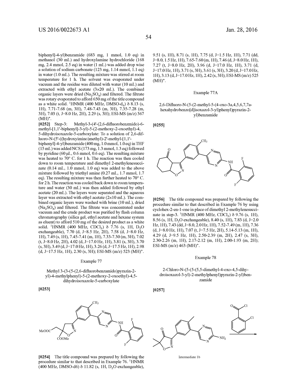 OXAZOLE AND ISOXAZOLE CRAC MODULATORS - diagram, schematic, and image 55