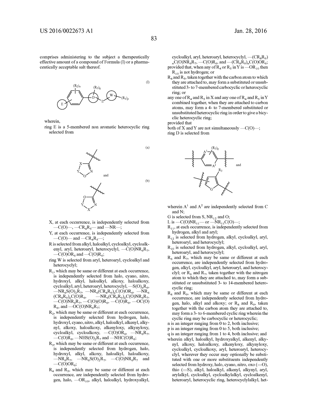 OXAZOLE AND ISOXAZOLE CRAC MODULATORS - diagram, schematic, and image 84
