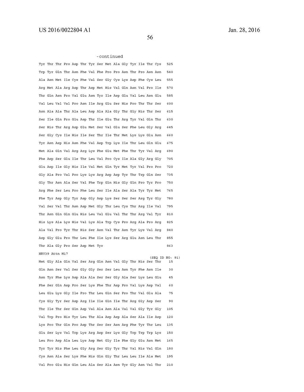 Immunogenic Human Rhinovirus (HRV) Compositions - diagram, schematic, and image 68