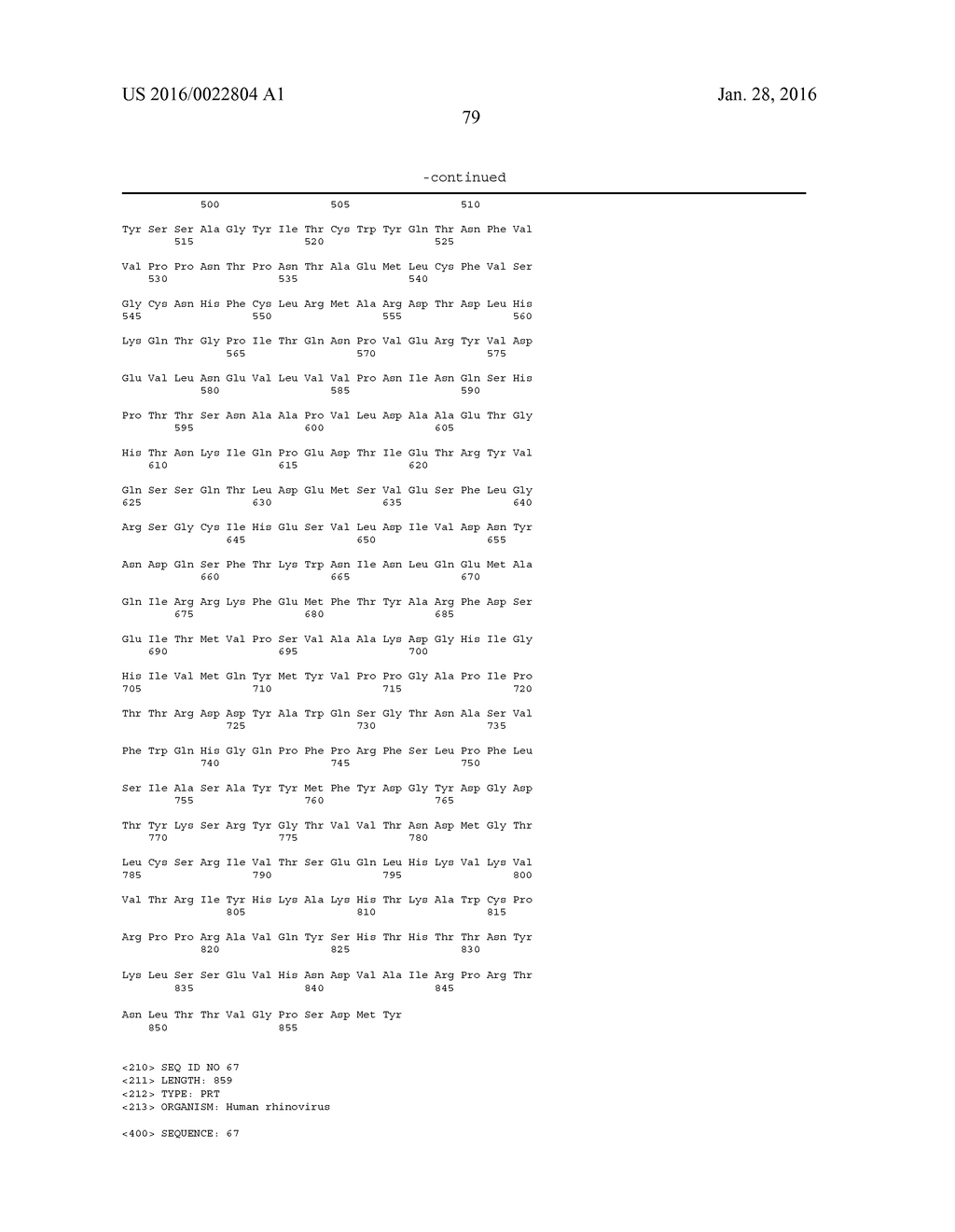 Immunogenic Human Rhinovirus (HRV) Compositions - diagram, schematic, and image 91