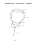 Bicycle Trainer with Variable Magnetic Resistance to Pedaling diagram and image