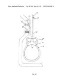 Bicycle Trainer with Variable Magnetic Resistance to Pedaling diagram and image