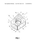 CUTTING INSERT AND INDEXABLE CUTTING TOOL diagram and image