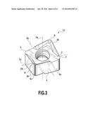 CUTTING INSERT AND INDEXABLE CUTTING TOOL diagram and image