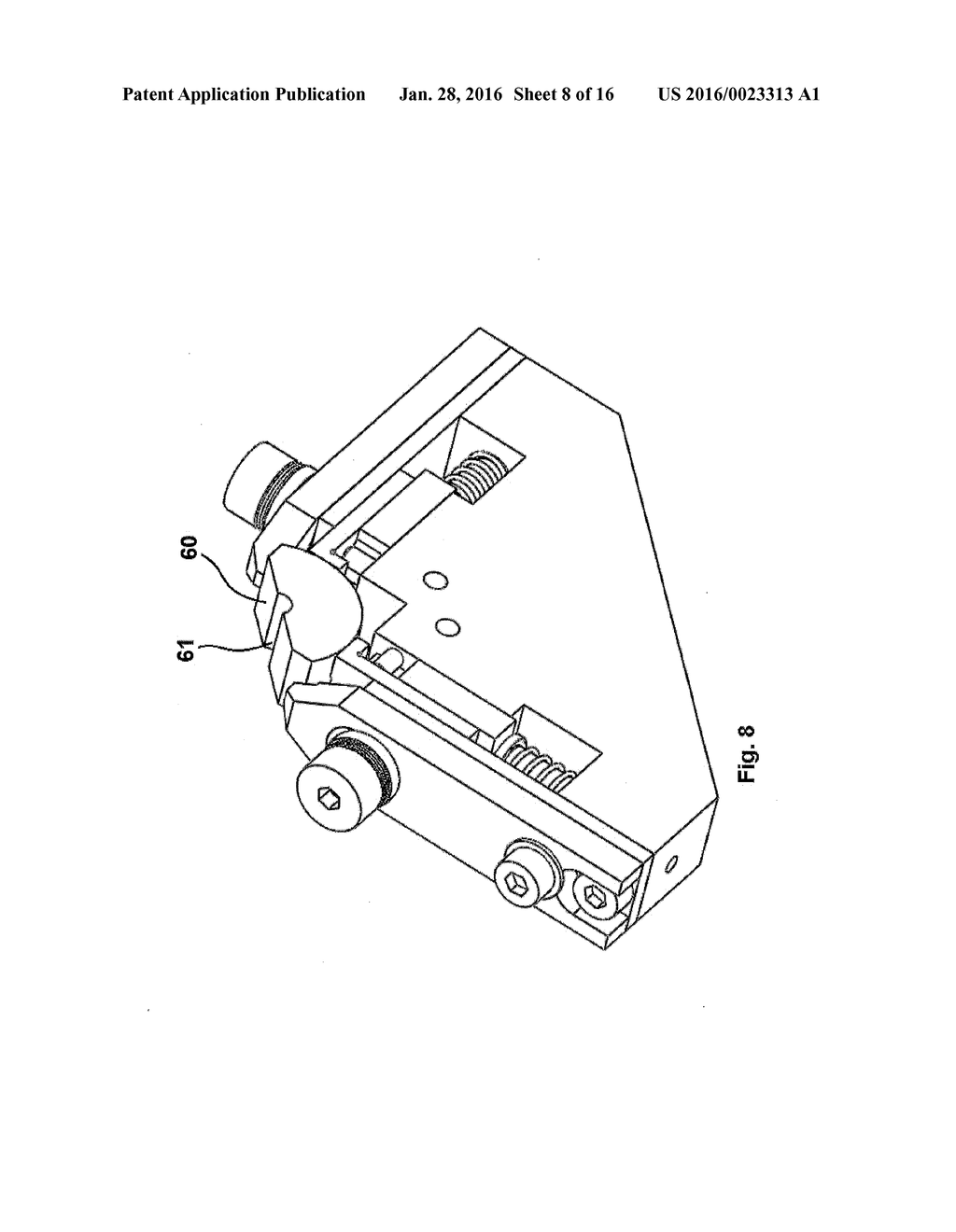 DEVICE FOR WORKPIECE CENTERING - diagram, schematic, and image 09