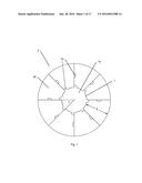 Molded Cosmetic Applicators With Perforated Bristles And Mold Therefor diagram and image