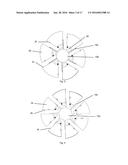 Molded Cosmetic Applicators With Perforated Bristles And Mold Therefor diagram and image