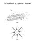 Molded Cosmetic Applicators With Perforated Bristles And Mold Therefor diagram and image