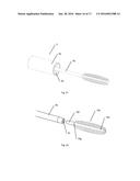 Molded Cosmetic Applicators With Perforated Bristles And Mold Therefor diagram and image