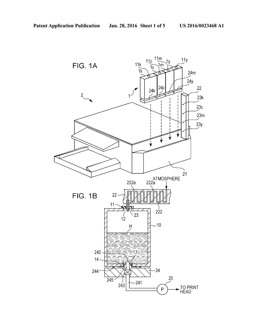 INK TANK AND PRINTER - diagram, schematic, and image 02