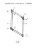 Method and apparatus for producing a custom sized canvas stretcher frame diagram and image