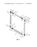 Method and apparatus for producing a custom sized canvas stretcher frame diagram and image