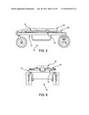 WAGON WITH MINIMIZED-PLAY COLLAPSIBLE WALL diagram and image