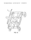 WAGON WITH MINIMIZED-PLAY COLLAPSIBLE WALL diagram and image