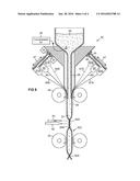 APPARATUS FOR PRODUCTION OF FILLER PACKETS FOR SOLID FREEFORM FABRICATION diagram and image