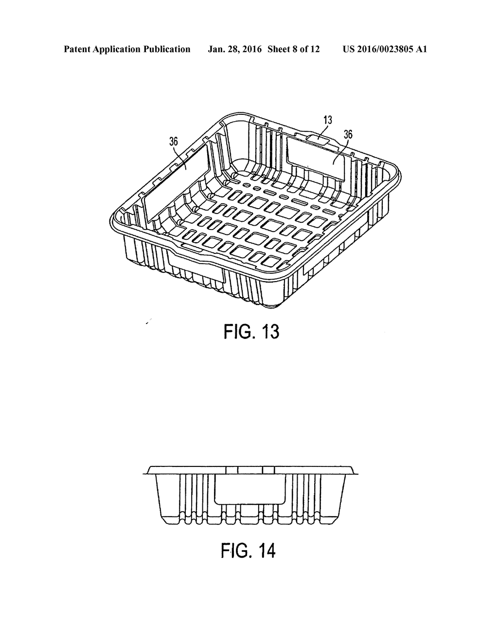 TRAYS FOR USE IN SECURITY SCREENING - diagram, schematic, and image 09