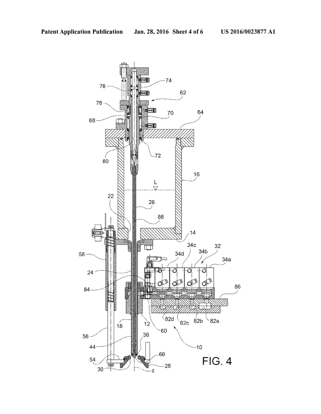 FILLING DEVICES FOR FILLING MACHINES FOR LEVEL FILLING OF BOTTLES AND     FILLING MACHINES CONTAINING SUCH DEVICES - diagram, schematic, and image 05