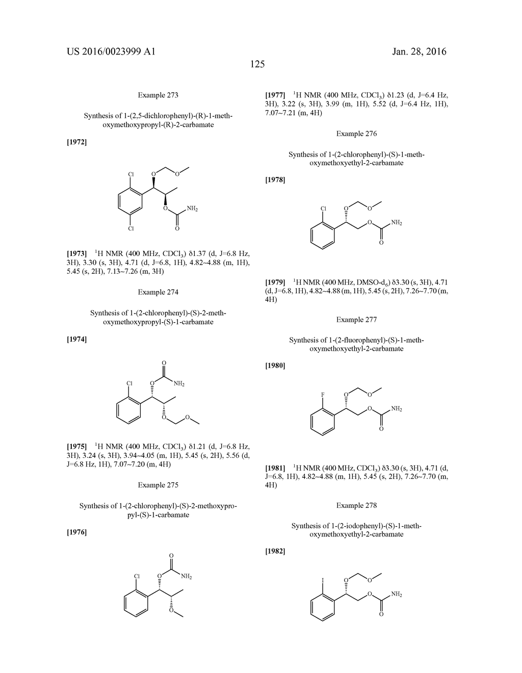 PHENYL ALKYL CARBAMATE COMPOUNDS FOR USE IN PREVENTING OR TREATING     EPILEPSY OR EPILEPSY-RELATED SYNDROME - diagram, schematic, and image 126