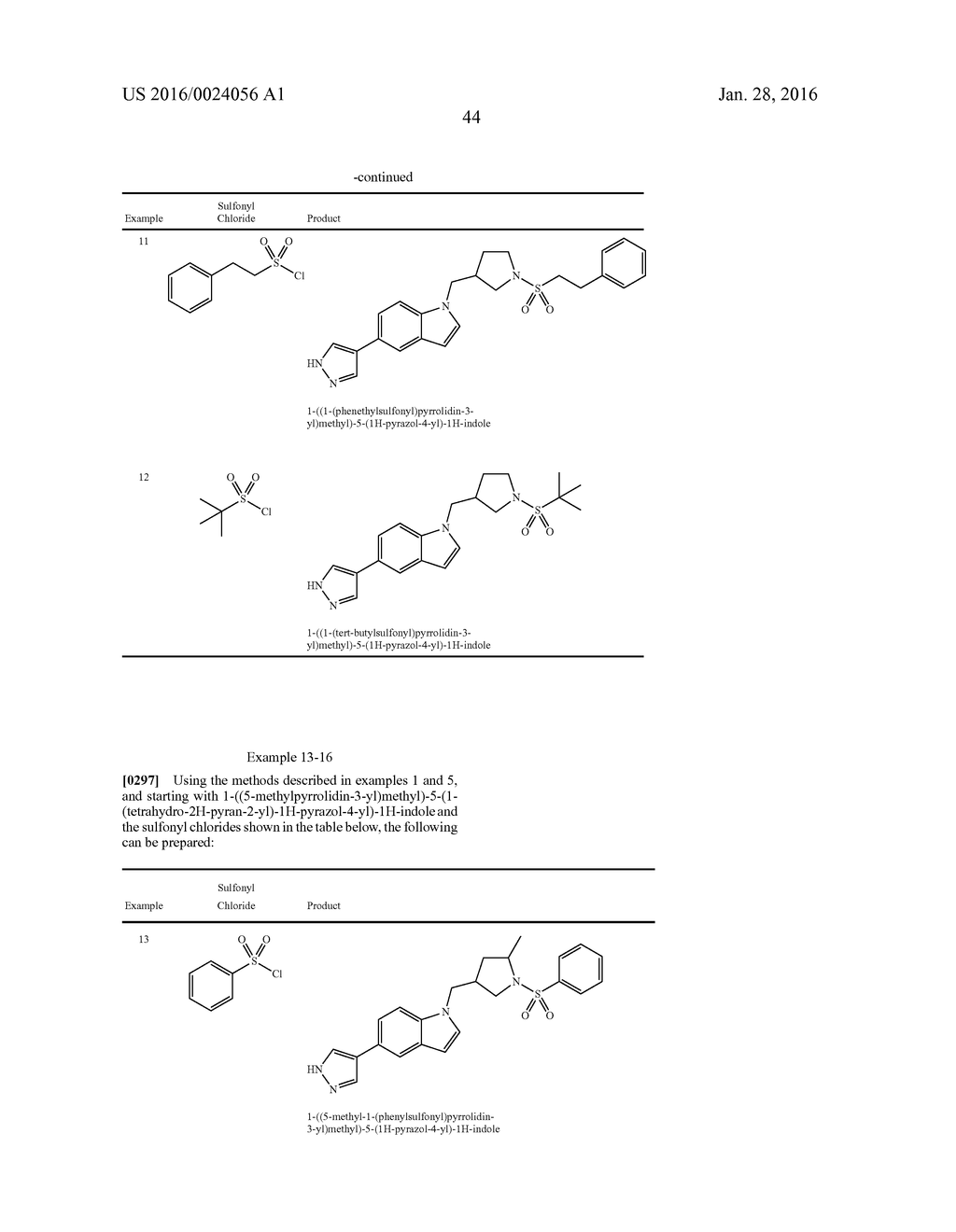 SULFONAMIDE RETINOIC ACID RECEPTOR-RELATED ORPHAN RECEPTOR MODULATORS AND     USES THEREOF - diagram, schematic, and image 45