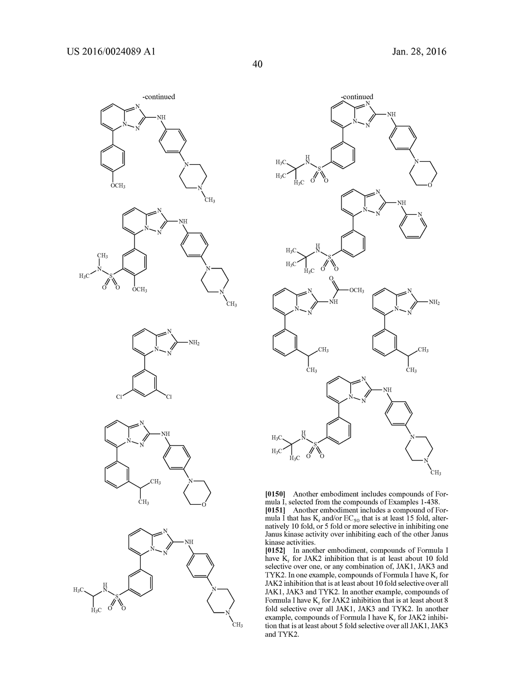 TRIAZOLOPYRIDINE JAK INHIBITOR COMPOUNDS AND METHODS - diagram, schematic, and image 41