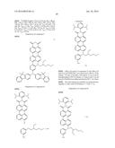 PERYLENEMONOIMIDE AND NAPHTHALENEMONOIMIDE DERIVATIVES AND THEIR USE IN     DYE-SENSITIZED SOLAR CELLS diagram and image