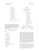 PERYLENEMONOIMIDE AND NAPHTHALENEMONOIMIDE DERIVATIVES AND THEIR USE IN     DYE-SENSITIZED SOLAR CELLS diagram and image