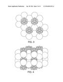 SOLID-STATE MATERIALS FORMED OF MOLECULAR CLUSTERS AND METHOD OF FORMING     SAME diagram and image