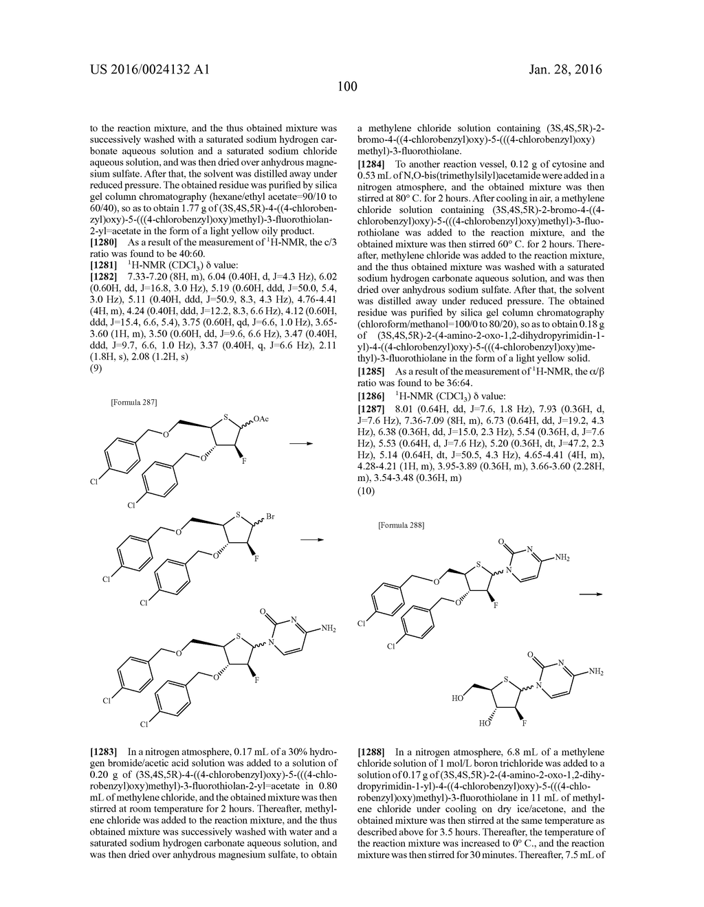 SYNTHETIC INTERMEDIATE OF 1-(2-DEOXY-2-FLUORO-4-THIO- -D-ARABINOFURANOSYL)     CYTOSINE, SYNTHETIC INTERMEDIATE OF THIONUCLEOSIDE, AND METHOD FOR     PRODUCING THE SAME - diagram, schematic, and image 101