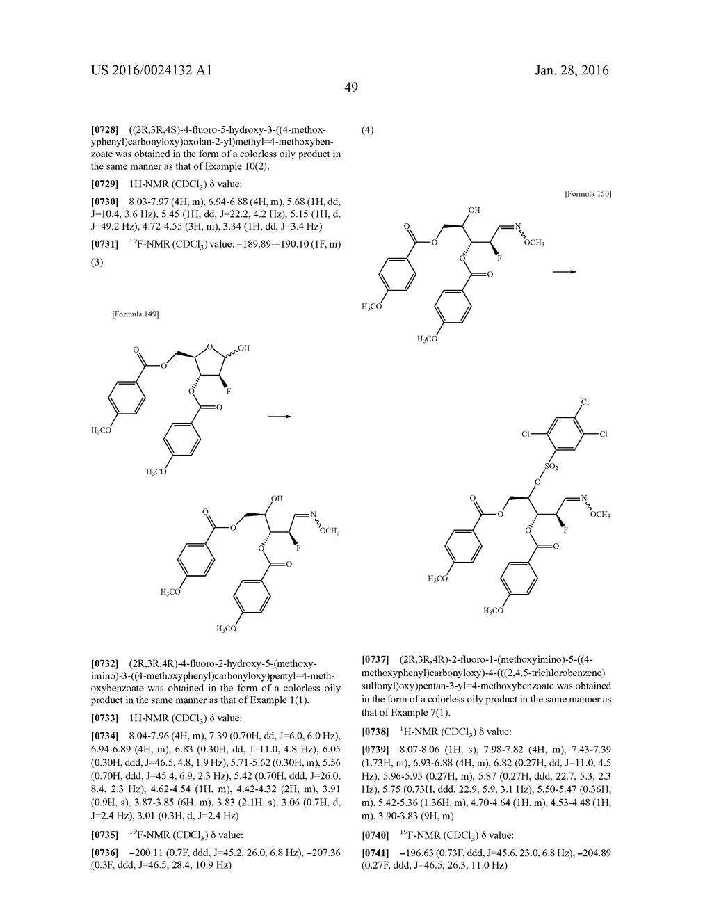 SYNTHETIC INTERMEDIATE OF 1-(2-DEOXY-2-FLUORO-4-THIO- -D-ARABINOFURANOSYL)     CYTOSINE, SYNTHETIC INTERMEDIATE OF THIONUCLEOSIDE, AND METHOD FOR     PRODUCING THE SAME - diagram, schematic, and image 50