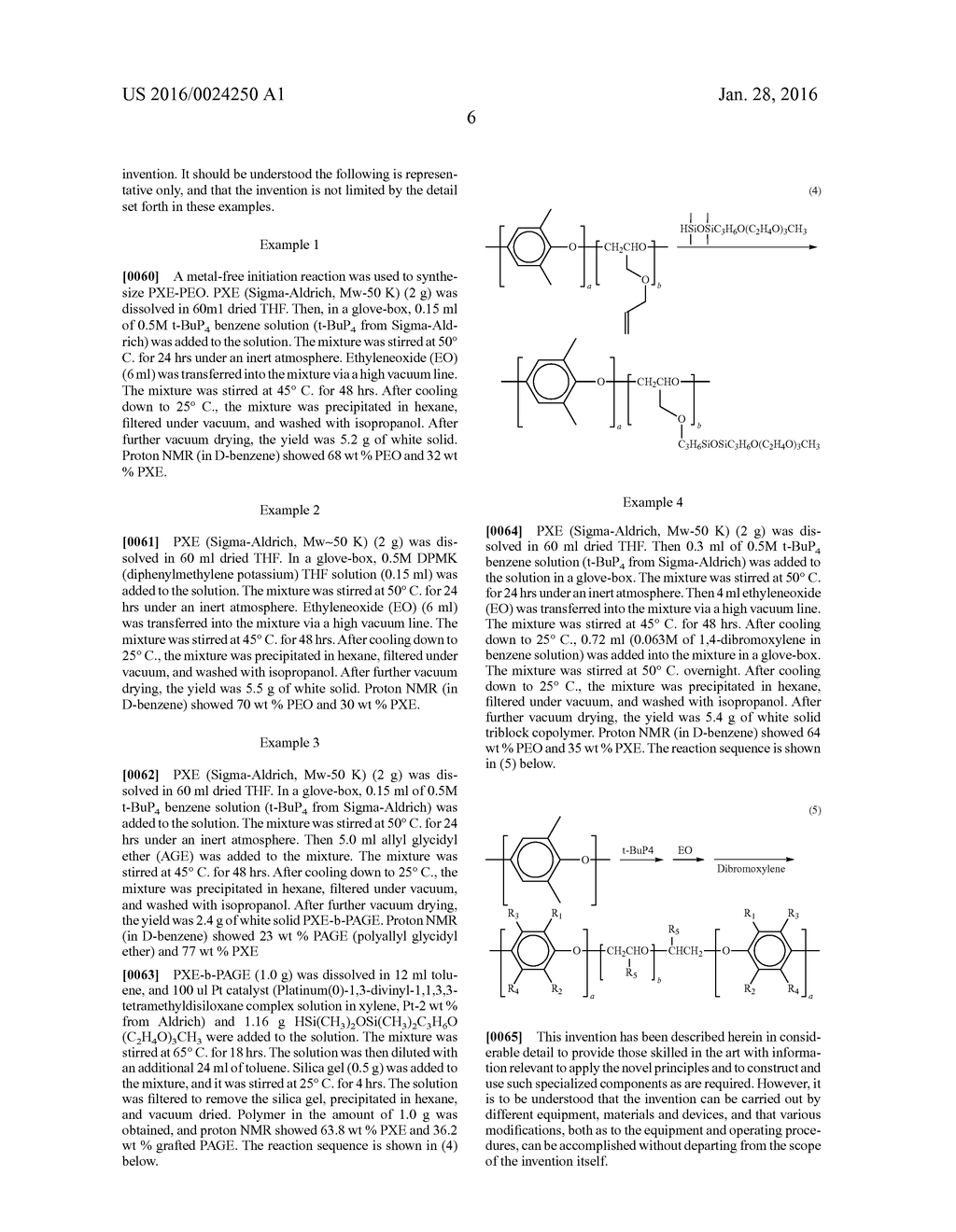 POLYMER COMPOSITIONS BASED ON PXE - diagram, schematic, and image 11