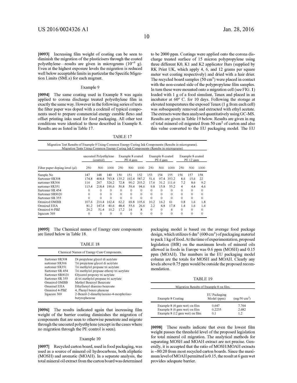 POLYVINYL ALCOHOL AND ETHYLENE VINYL ALCOHOL COPOLYMER BARRIER COATINGS - diagram, schematic, and image 12