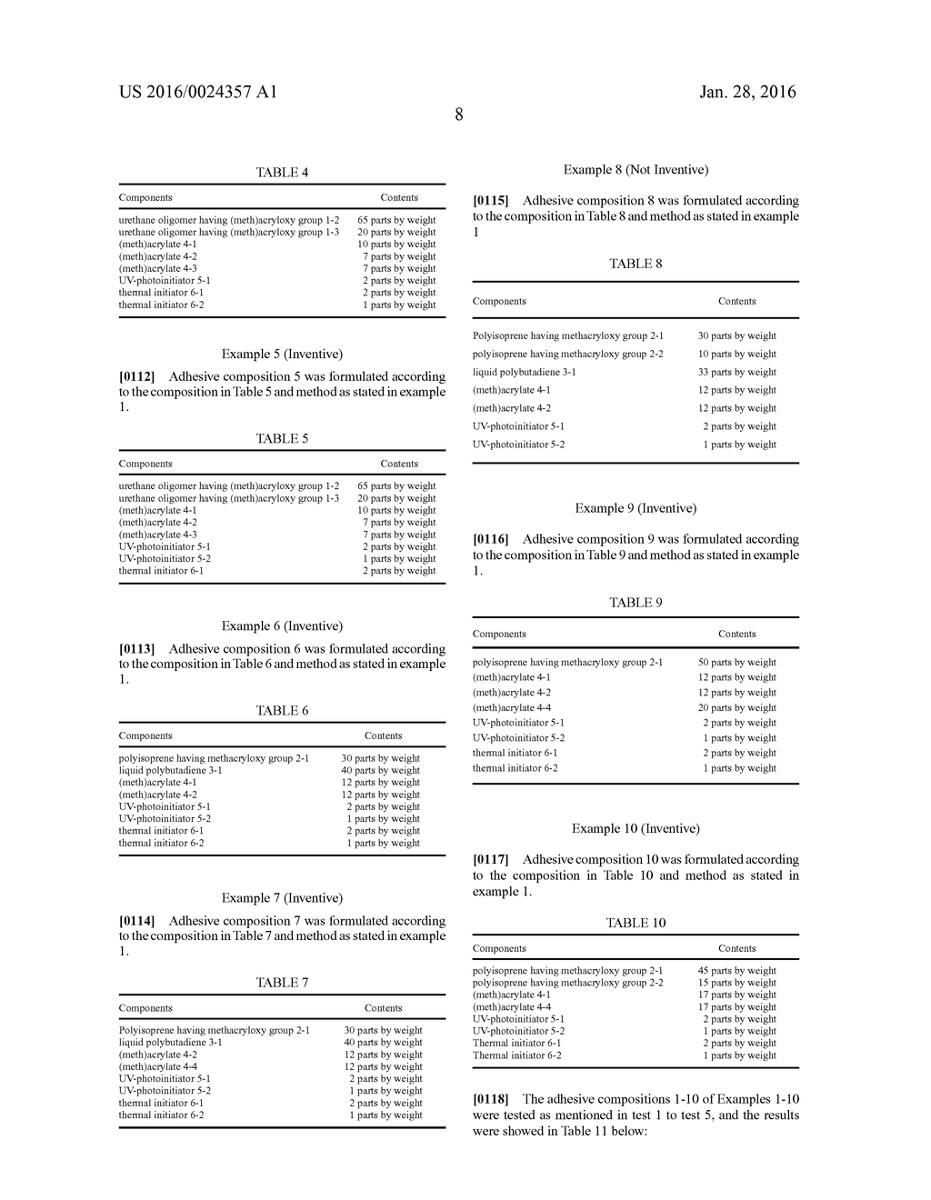 Optical Transparent Dual Cure Adhesives Composition - diagram, schematic, and image 09