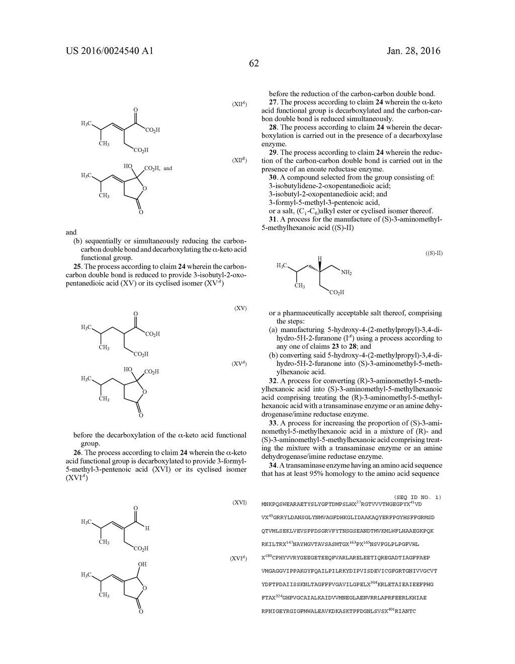 Process and Intermediates for the Preparation of Pregabalin - diagram, schematic, and image 63