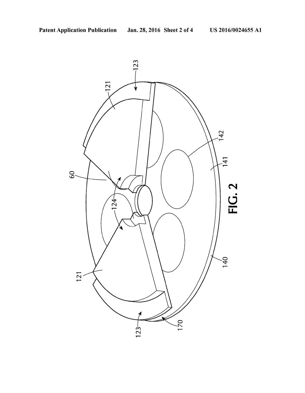 Atmospheric Lid With Rigid Plate For Carousel Processing Chambers - diagram, schematic, and image 03