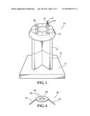 TOWER FOUNDATION GUIDE ROD NUT diagram and image