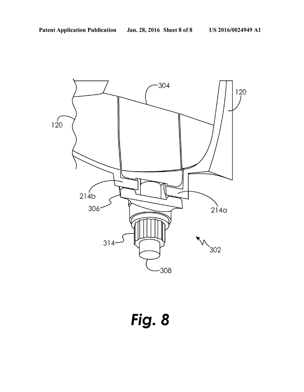 MID-TURBINE FRAME AND GAS TURBINE ENGINE INCLUDING SAME - diagram, schematic, and image 09