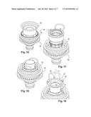 TOOL FOR FITTING AN INNER BEARING RACE CARRYING A BEARING CAGE AND SCREWS     FOR RETAINING IN A TURBOMACHINE diagram and image