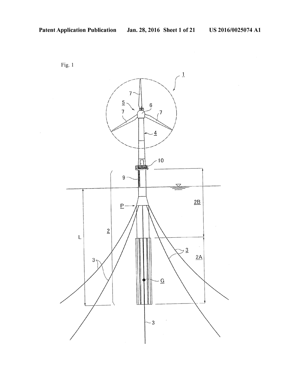 FLOATING OFFSHORE WIND POWER GENERATION FACILITY - diagram, schematic, and image 02