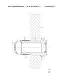 FIXING DEVICE FOR FIXING AN ELEMENT diagram and image